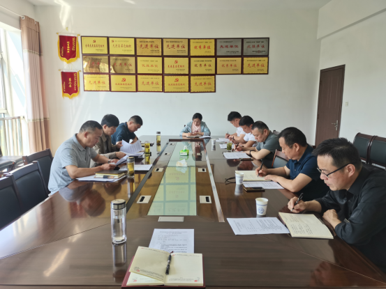 儲備公司黨支部召開擴大會議學(xué)習(xí)國有企業(yè)規(guī)范管理意見